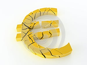 Broken euro