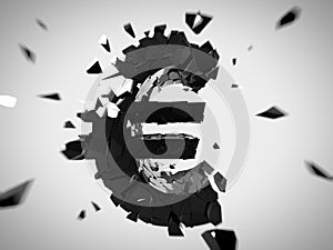 Broken euro