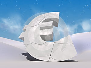 Broken euro