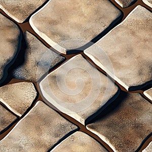 Broken flagstone texture TILE