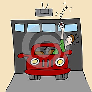 Broken Garage Door Opener