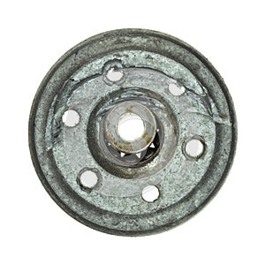 Broken garage door pulley