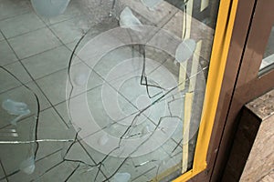 Broken glass