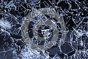 Broken glass