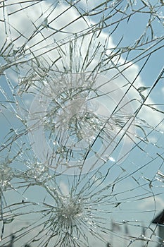 Broken glass