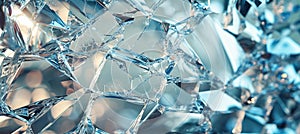 broken glass, abstract background