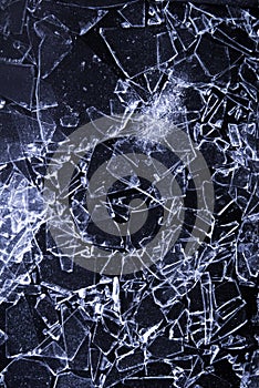 Broken glass background
