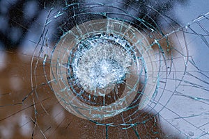 broken glass,background of cracked window