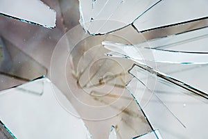 Broken Glass Background