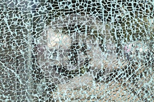 Broken glass background