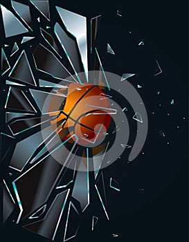 Broken Glass Basketball