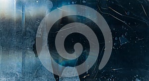 Broken glass overlay damaged screen texture dark