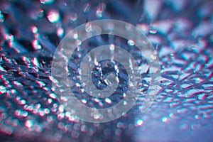 Broken glass texture with chromatic aberration background hd