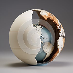 Broken globe