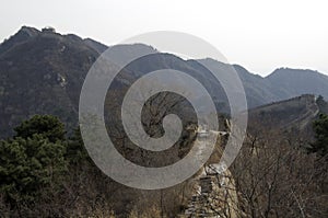 Broken Great Wall at Mutianyu