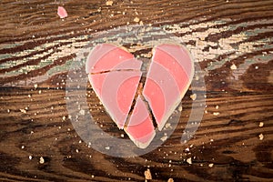 Broken Heart Cookie And Crumb