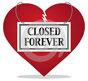 Broken Heart is Closed Forever