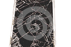 Broken iPhone 6S developed by the company Apple Inc