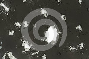 Broken LCD monitor panel background texture. Cracked screens glass