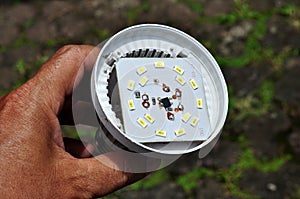 Broken LED bulb panel won`t light up