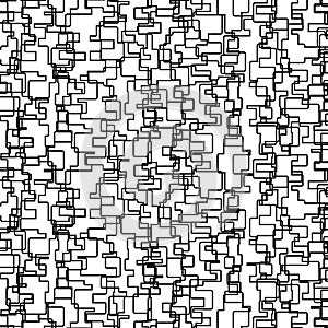 Broken lines background Polyline grunge vector pattern photo