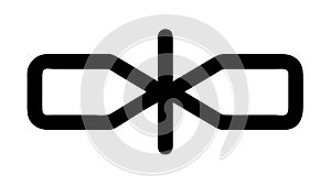 Broken Link Disconnect Icon, Network Error Connection Problem Vector Design Generative AI