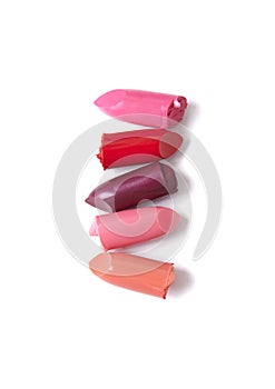 Broken lipsticks