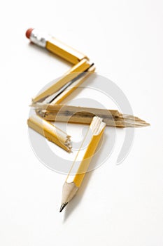 Broken pencil.