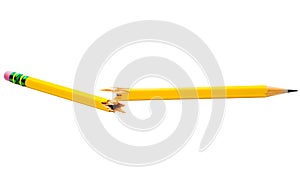 Broken pencil