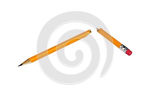 Broken pencil