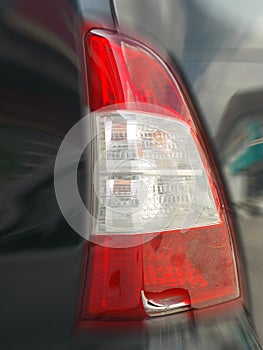 Broken Rear Lamp Zoomed-In