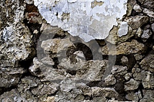 Broken Rock Texture Background. the texture of the old and broke