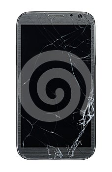 Broken smart phone