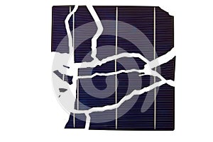 Broken Solar Cell