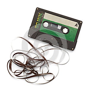 Broken Tape Cassette