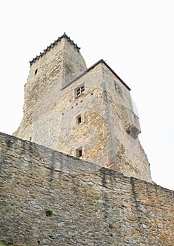 Broken tower of Castle Lipnice
