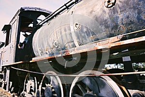 Broken train in De Aar