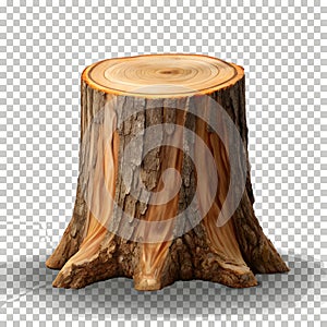 Broken Tree Environmental Damage Drawing