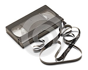 Broken VHS Tape