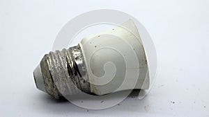 Broken white bulb