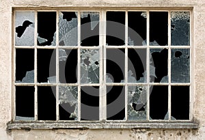 Broken window