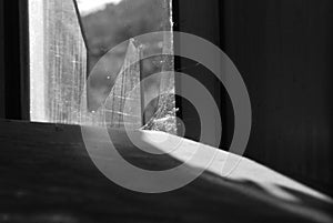 Broken window photo