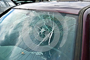 Broken Windshield