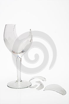 Broken Wine Glass
