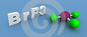 Bromine fluoride photo