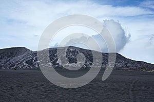 Bromo Caldera. Bromo Crater.