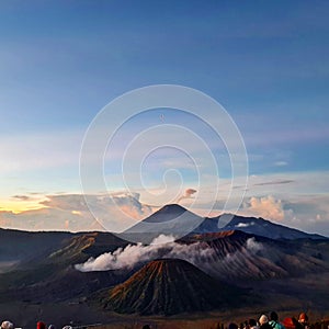 Bromo Indonesia di pagi hari