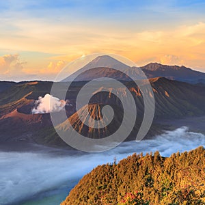 Bromo Mountain in Tengger Semeru National Park