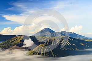 Bromo Vocano Mountain in Tengger Semeru National Park