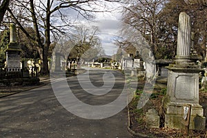 Brompton Cemetery in London